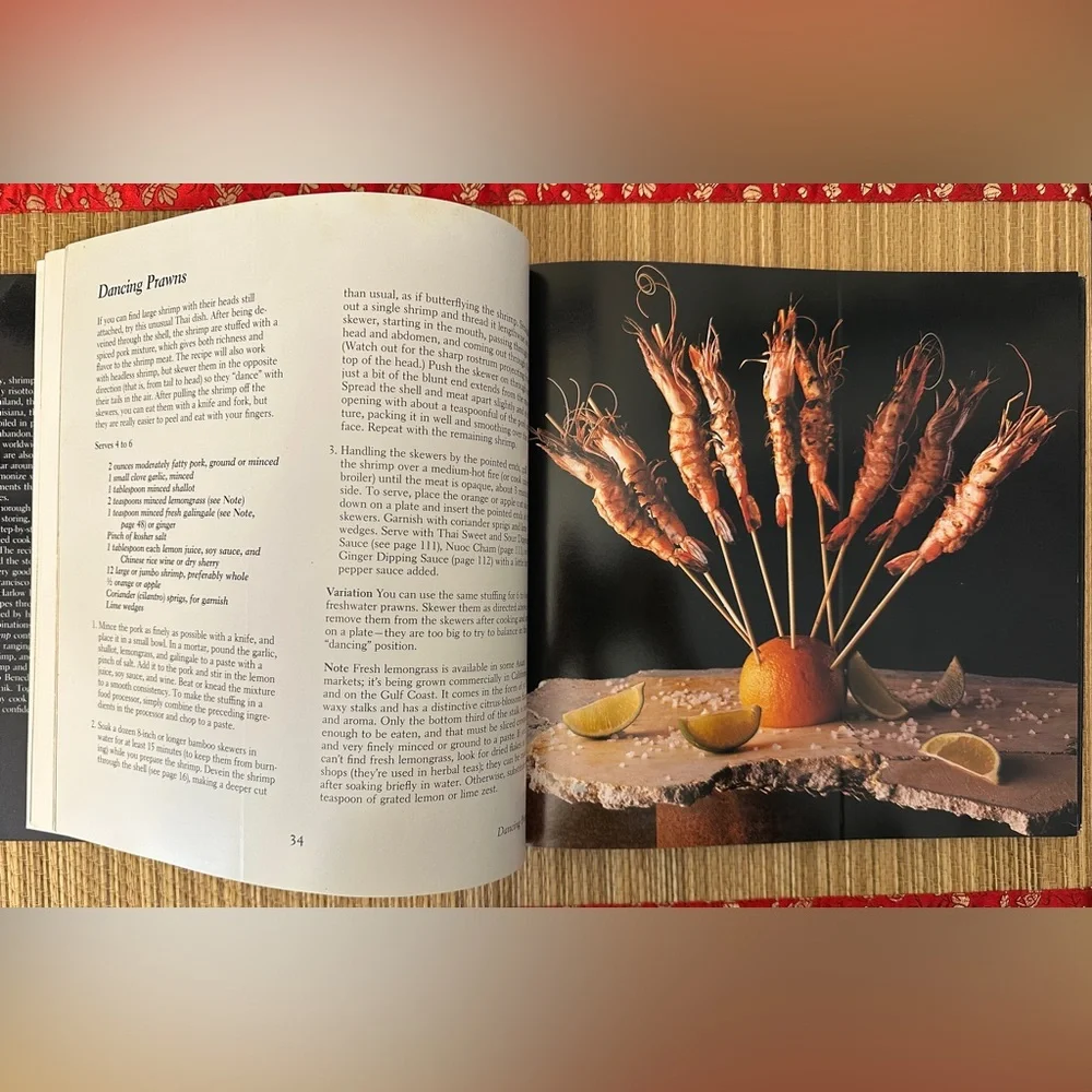 Shrimp Cookbook Jay Harlow Lavish Photography Victor Budnik 1989 Vintage